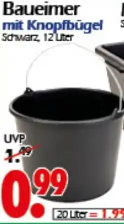 Wreesmann Baueimer Angebot