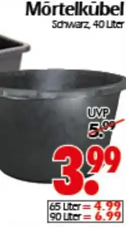 Wreesmann Mōrtelkūbel Angebot