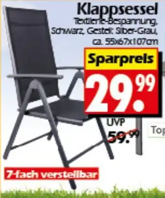 Wreesmann Klappsessel Top Garten Angebot
