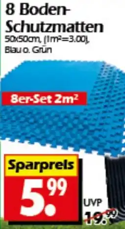 Wreesmann 8 Boden- Schutzmatten Angebot