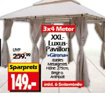 Wreesmann XXL- Luxus- Pavillon Girona Angebot