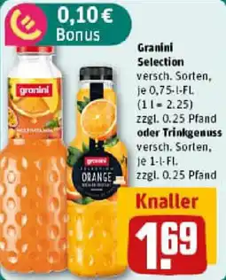 REWE Granini Selection Soder Trinkgenuss Angebot