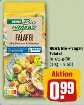 REWE REWE Bio + vegan Falafel Angebot