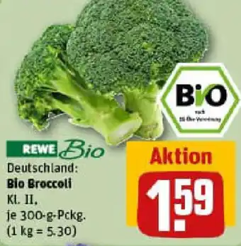 REWE Bio Broccoli Angebot