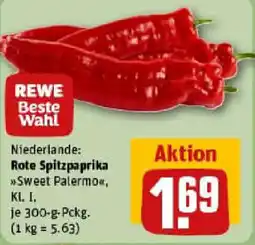 REWE Rote Spitzpaprika Angebot