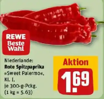 REWE Rote Spitzpaprika Angebot