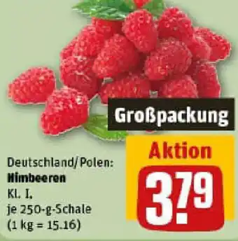 REWE Himbeeren Angebot