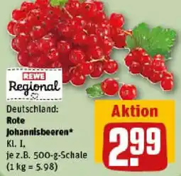 REWE Rote Johannisbeeren Angebot