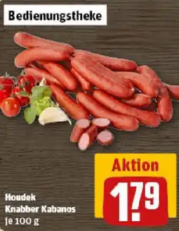 REWE Houdek Knabber Kabanos Angebot