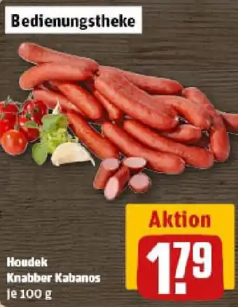 REWE Houdek Knabber Kabanos Angebot