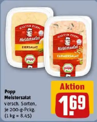 REWE Popp Meistersalat Angebot