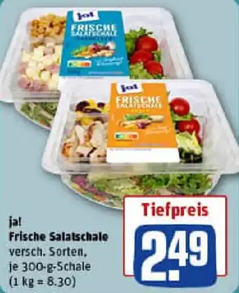 REWE ja! Frische Salatschale Angebot