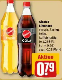 REWE Sinalco Limonade Angebot