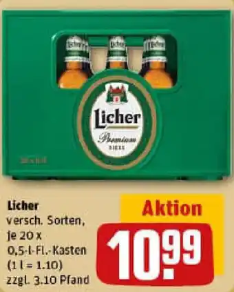 REWE Licher Angebot
