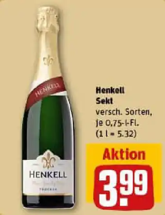 REWE Henkell Sekt Angebot