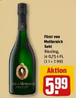 REWE Fürst von Metternich Sekt Angebot
