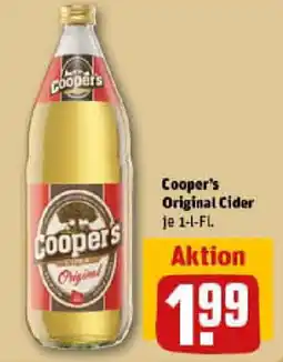 REWE Cooper's Original Cider j Angebot