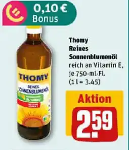 REWE Thomy Reines Sonnenblumenöl Angebot