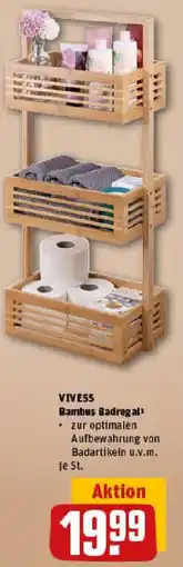 REWE VIVESS Bambus Badregal Angebot