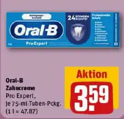REWE Oral-B Zahncreme Pro Expert Angebot