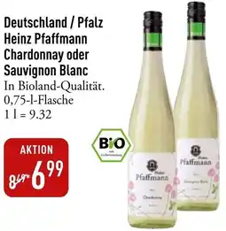 Galeria Markthalle Deutschland/Pfalz Heinz Pfaffmann Chardonnay oder Sauvignon Blanc Angebot