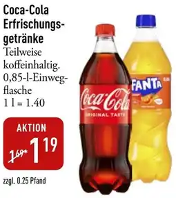 Galeria Markthalle Coca-Cola Erfrischungsgetränke Angebot