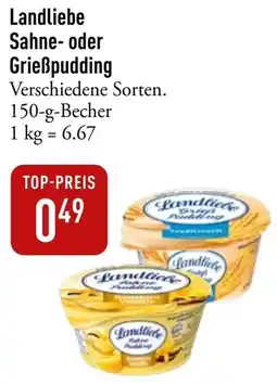 Galeria Markthalle Landliebe Sahne- oder Grießpudding Angebot