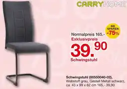 Möbelzentrum Pforzheim CARRYHOME Schwingstuhl Angebot