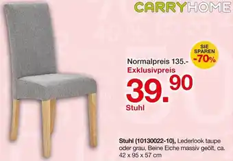 Möbelzentrum Pforzheim CARRYHOME Stuhl Angebot
