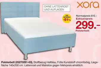Möbelzentrum Pforzheim Xora Polsterbett Angebot