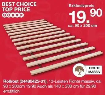 Möbelzentrum Pforzheim Boxxx Rollrost Angebot