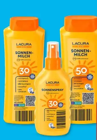 Aldi Süd Lacura Sun Sonnenspray Angebot