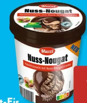 Aldi Süd Mucci Nuss-Nougat-Eis Angebot