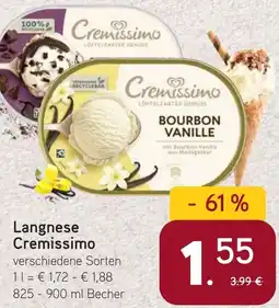 Dornseifer Langnese Cremissimo Angebot