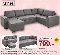 Möbelzentrum Pforzheim time Ecksofa Angebot