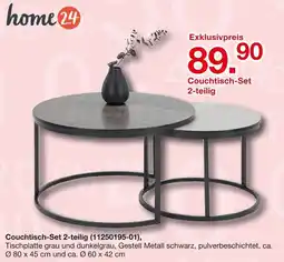 Möbelzentrum Pforzheim home 24 Couchtisch-Set Angebot