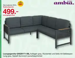 Möbelzentrum Pforzheim Ambia garden loungegarnitur Angebot