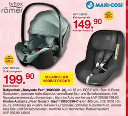 Möbelzentrum Pforzheim Britax römer babyschale babysafe-pro Angebot
