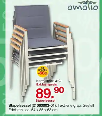Möbelzentrum Pforzheim Amatio stapelsessel Angebot