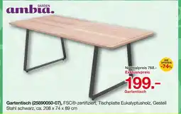 Möbelzentrum Pforzheim Ambia garden gartentisch Angebot