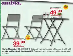 Möbelzentrum Pforzheim Ambia garden gartenklappstuhl Angebot