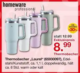 Möbelzentrum Pforzheim Homeware professional thermobecher 'laurel' Angebot