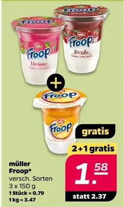 NETTO Müller froop himbeere Angebot