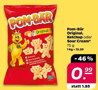 NETTO Pom-bär original, ketchup oder sour cream Angebot