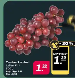 NETTO Trauben kernlos Angebot