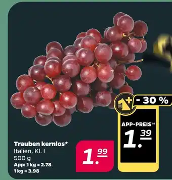 NETTO Trauben kernlos Angebot