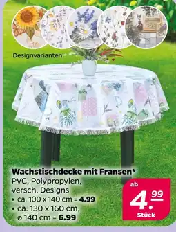NETTO Wachstischdecke mit fransen Angebot