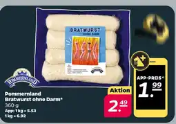 NETTO Pommernland bratwurst ohne darm Angebot