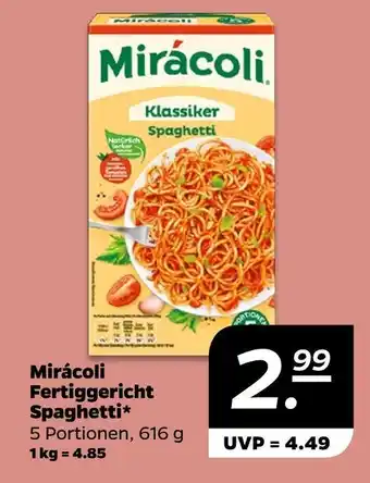 NETTO Mirácoli klassiker spaghetti Angebot