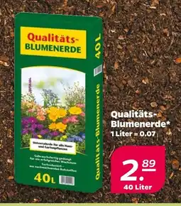 NETTO Qualitäts-blumenerde Angebot